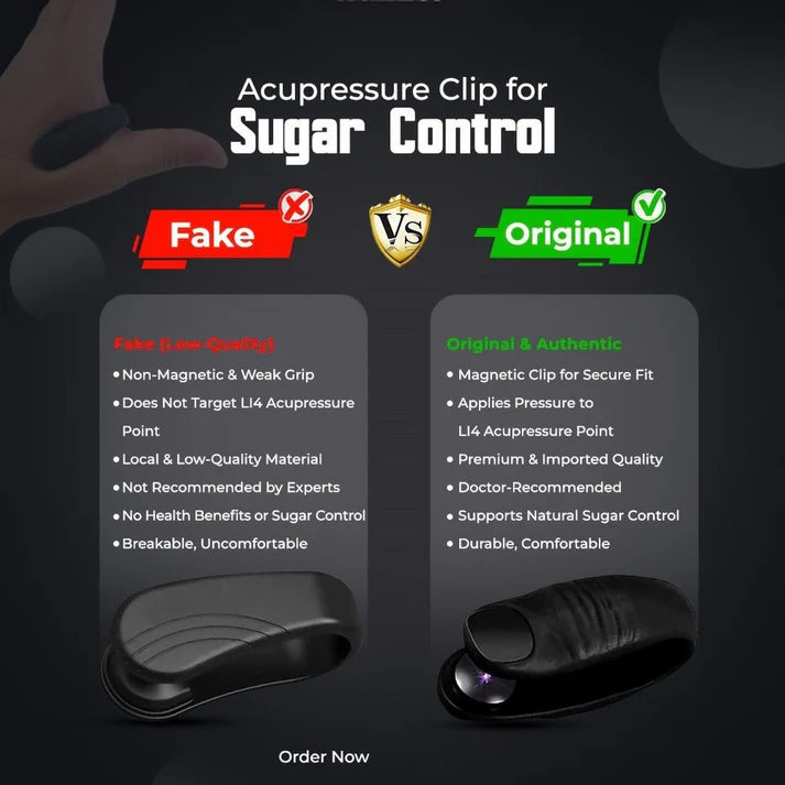 Sugar Control LI4 Acupressure Clip 100% ORIGNAL