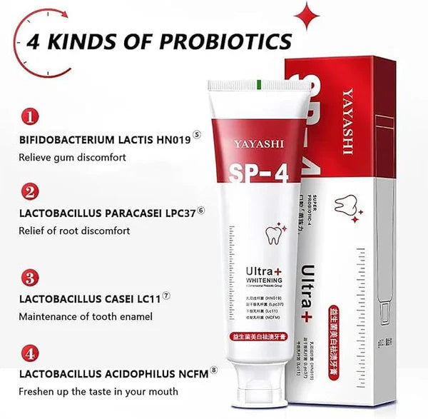 SP-4 ULTRA TEETH WHITENING TOOTHPASTE
